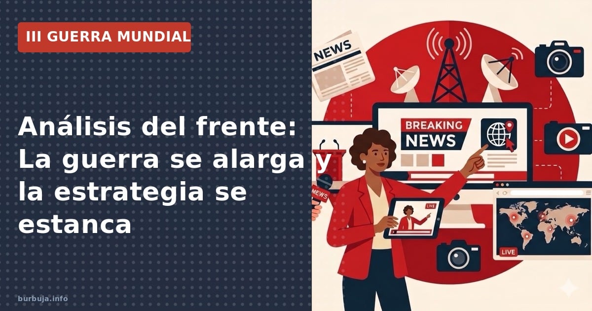 Análisis del frente: El desgaste estratégico en el Donbás y la prolongación del conflicto