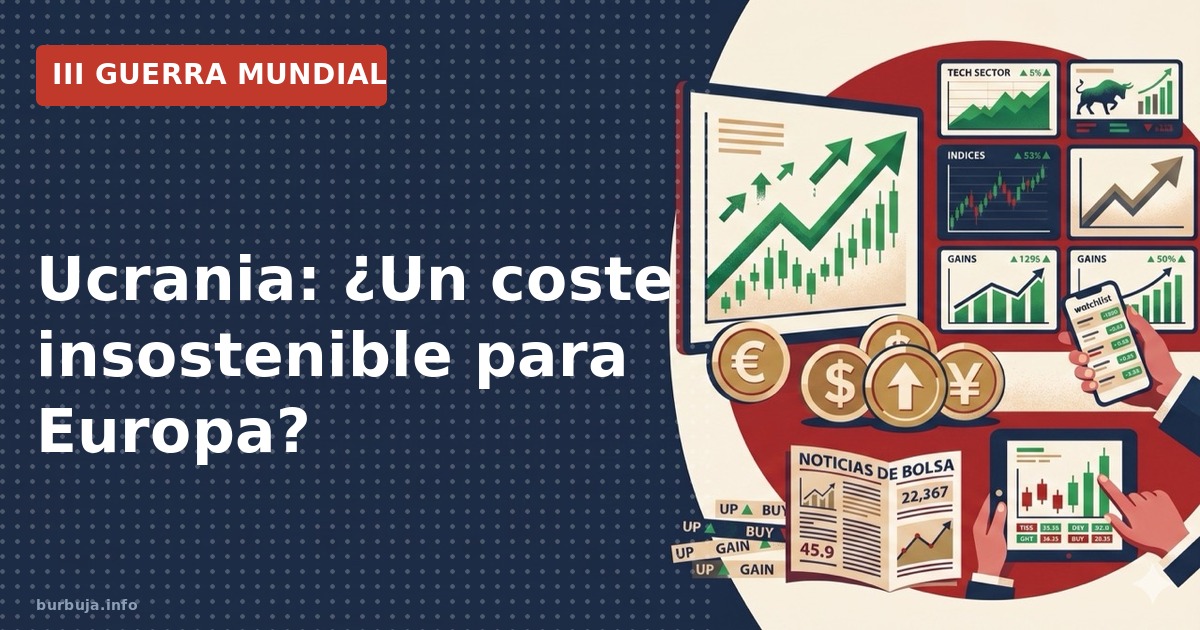 Datos del colapso económico en Ucrania: PIB en caída del 30% según BERD. Analizamos el coste real del conflicto.