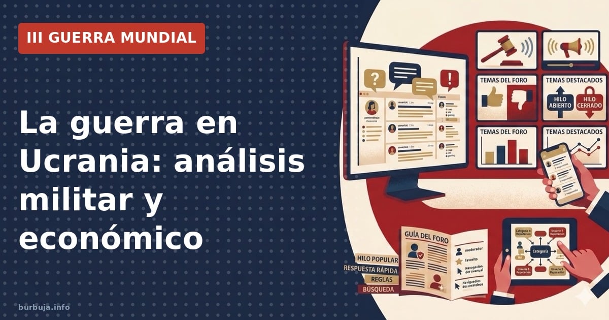 Análisis militar y económico de la guerra en Ucrania