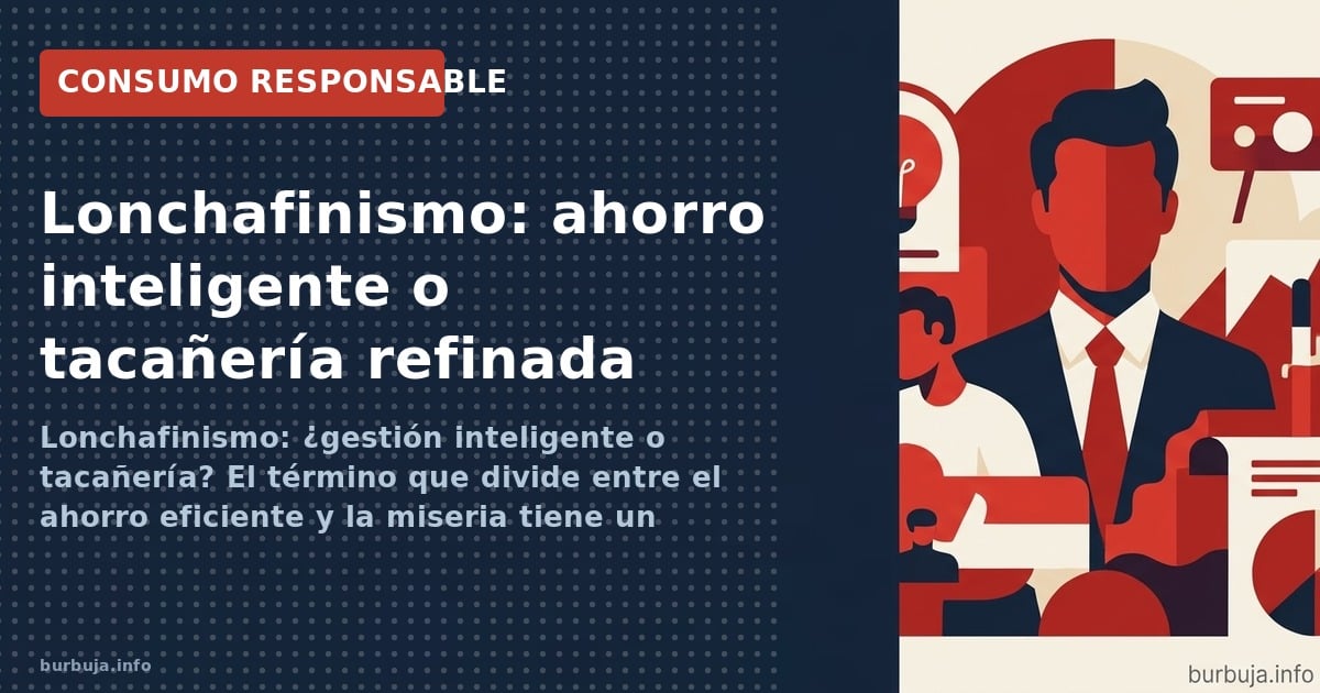 Lonchafinismo: ¿gestión inteligente o vida de rata? El debate destila tres corrientes y un ejemplo con mileurista y Audi que 