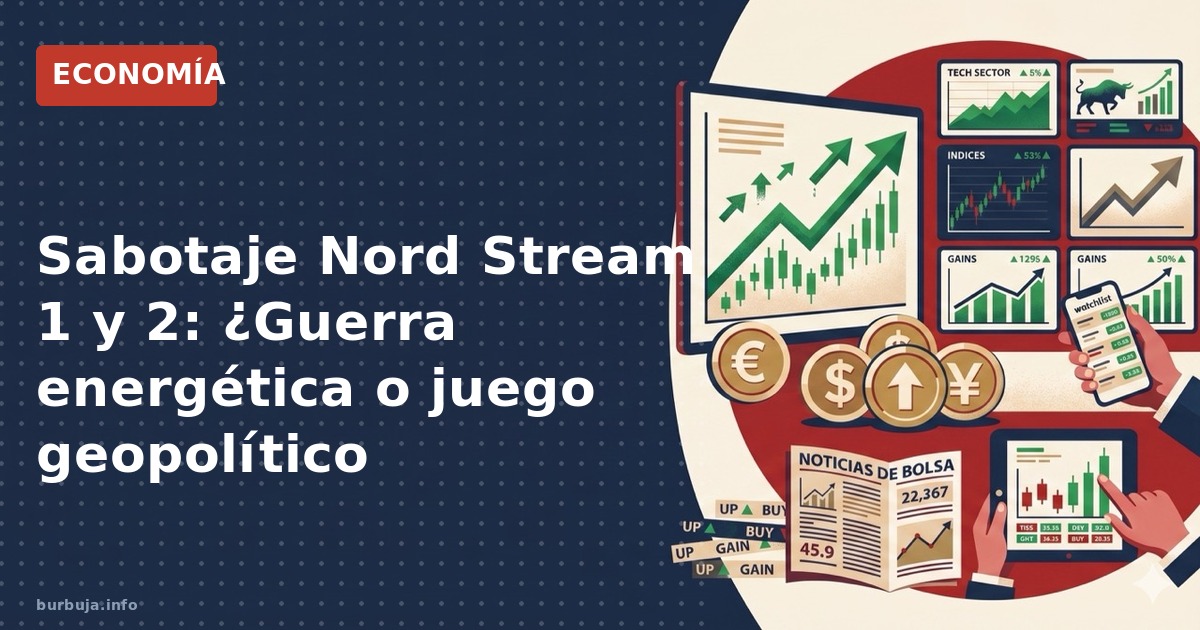 Análisis del sabotaje Nord Stream 1 y 2: ¿Guerra energética o maniobra geopolítica? Consecuencias para Europa.