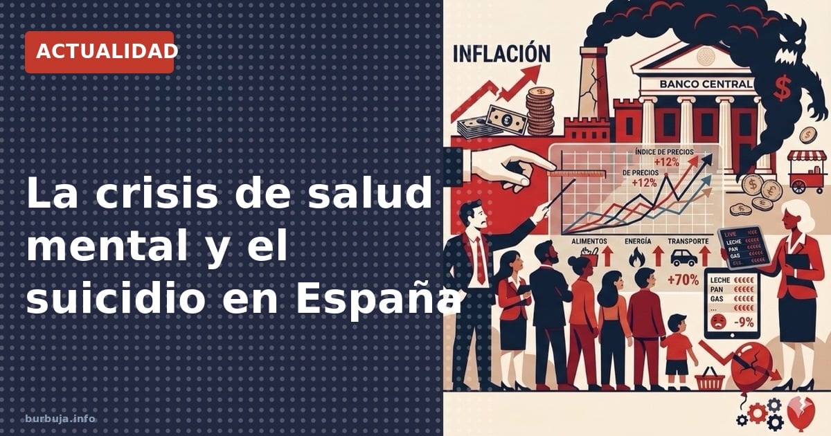 Suicidio en España: análisis de la crisis de salud mental y las posturas sobre la falta de soluciones reales