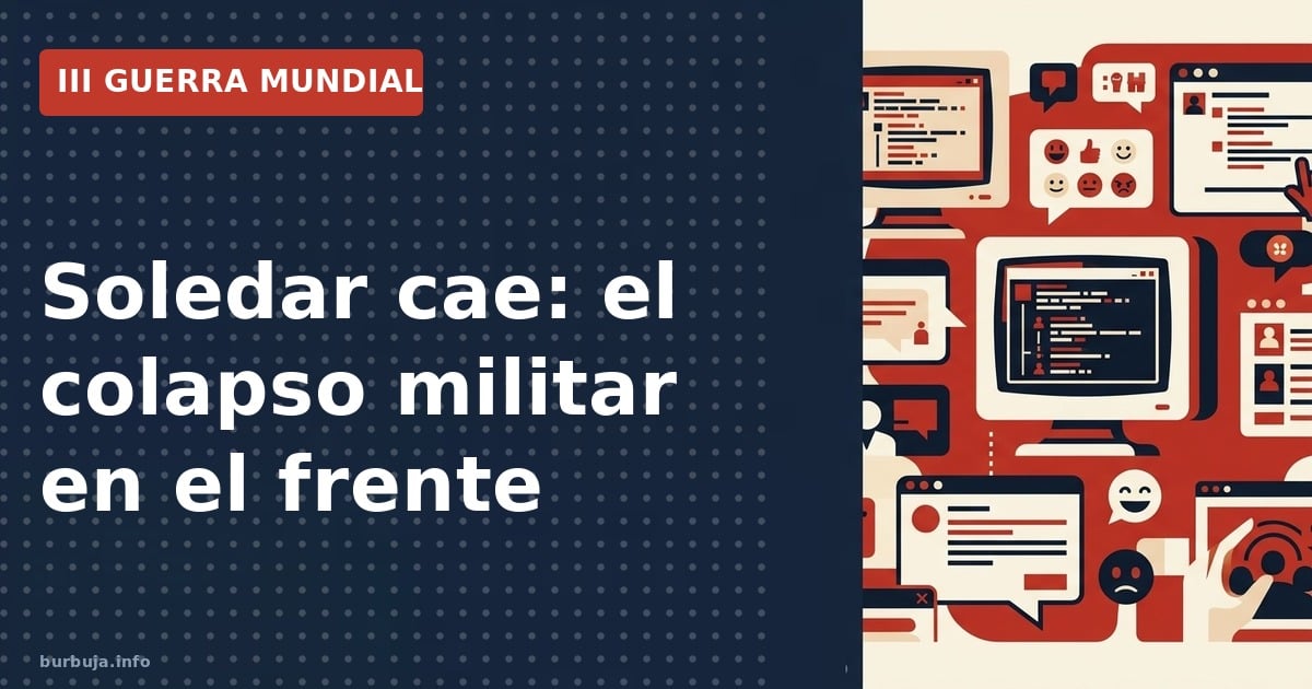 Caída de Soledar y el debate sobre la estrategia militar