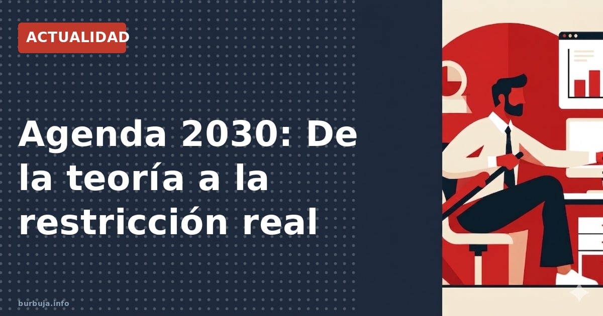 Agenda 2030: Análisis de las restricciones al consumo, movilidad y alimentación planteadas por los marcos globales