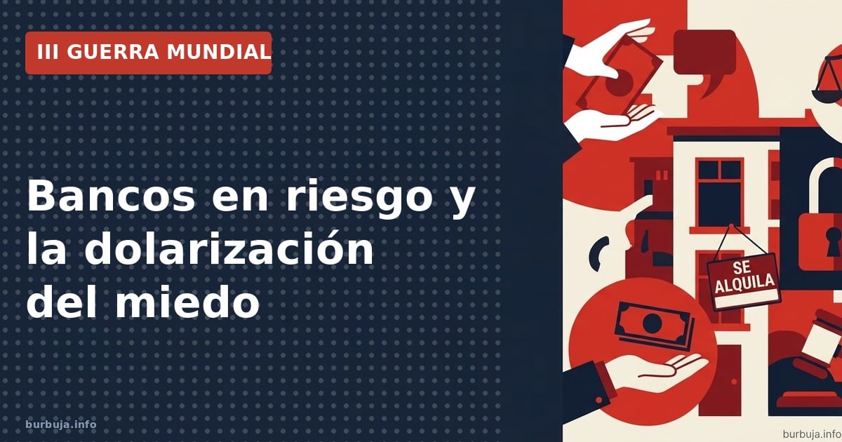 Análisis de la desconfianza bancaria y la fragmentación monetaria global. ¿Es el dólar el fin de la hegemonía financiera?