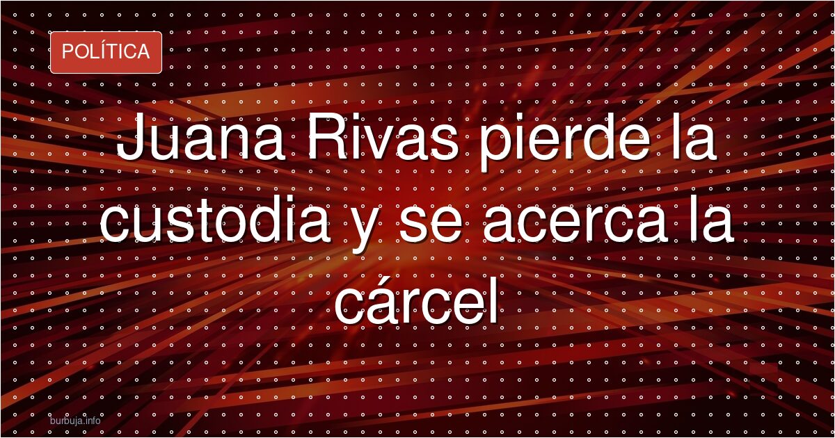 Juana Rivas pierde la custodia y se acerca la cárcel