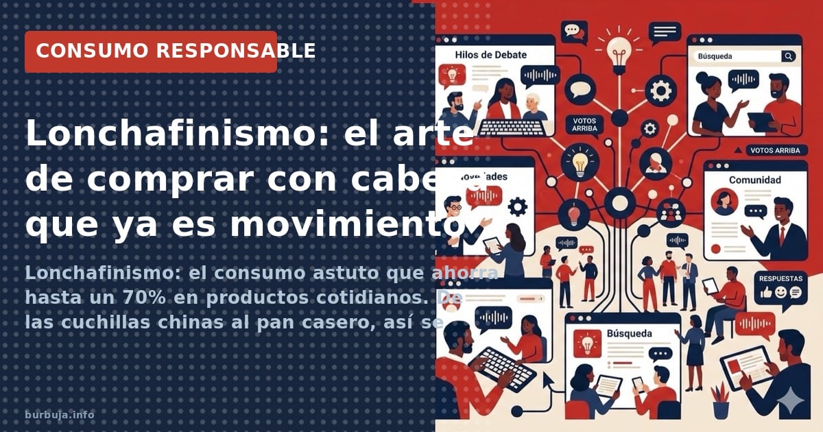 Pan casero por 15 céntimos, cuchillas a 5 dólares y otros trucos del lonchafinismo, el movimiento que enseña a comprar con la
