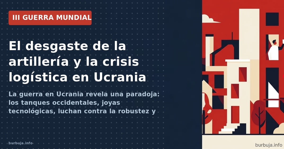 La guerra en Ucrania revela una paradoja: los tanques occidentales, joyas tecnológicas, luchan contra la robustez y producció