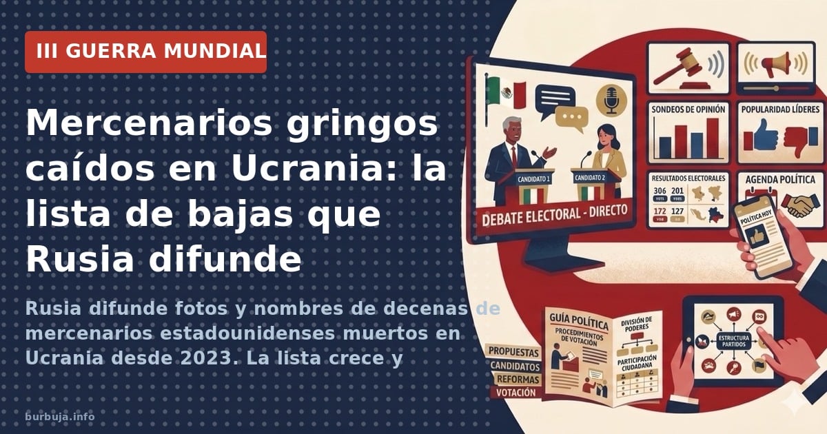 Mercenarios gringos caídos en Ucrania: la lista de bajas que Rusia difunde