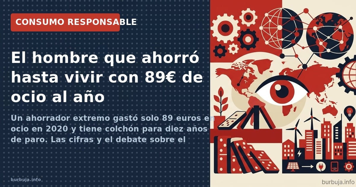 89 euros de ocio al año, 10 euros en salud y ahorros para 10 años sin trabajo: el perfil extremo del lonchafinismo que divide