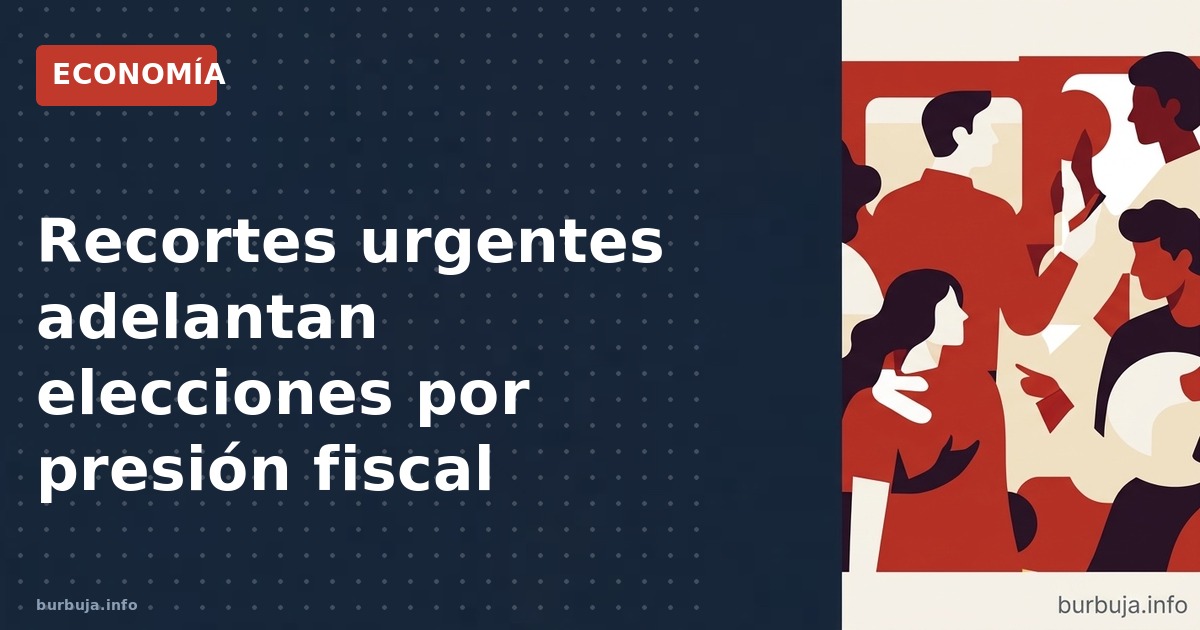 Presión fiscal de la UE y necesidad de recortes fuerzan el adelanto electoral en España. Analizamos el debate sobre la deuda 