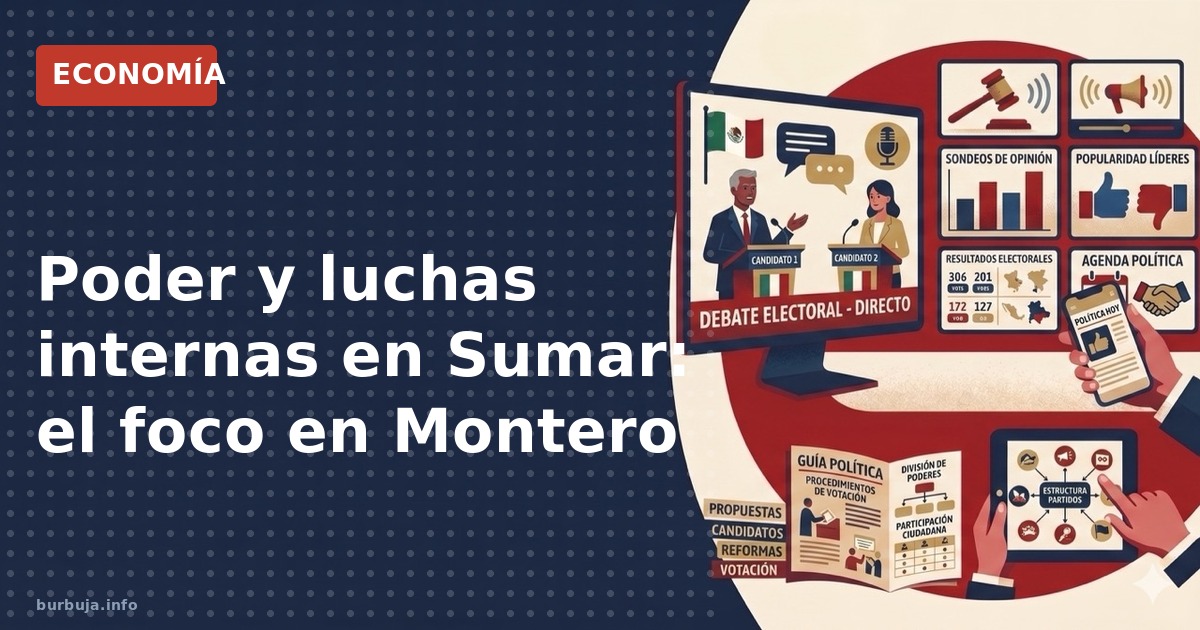 Análisis de las luchas internas en Sumar y el debate sobre el futuro de Irene Montero