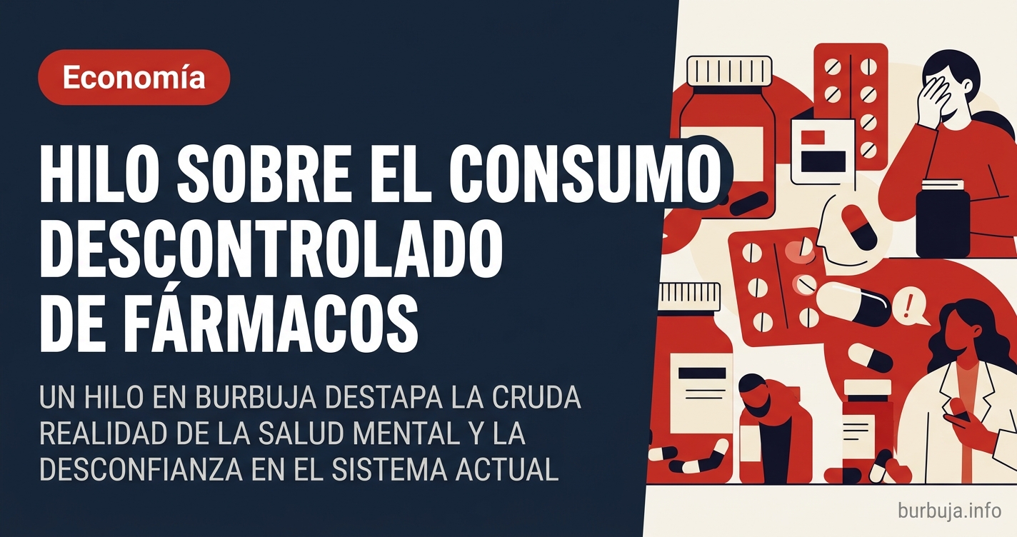 Un usuario confiesa una sobredosis masiva y el foro responde entre el escepticismo y el auxilio. Análisis de un hilo que roza