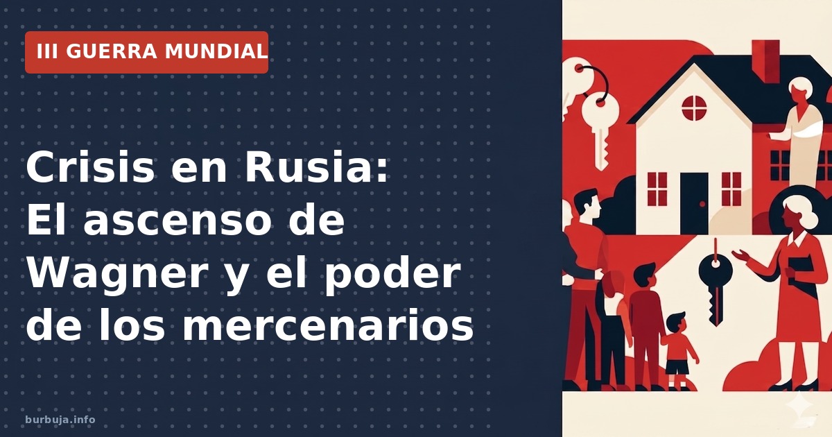 Análisis de la creciente influencia de Wagner en Rusia y la fragilidad del poder central ante los mercenarios