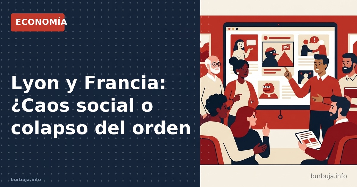 Análisis de la escalada de violencia en Lyon y Francia: daños materiales, detenciones y el debate sobre las causas sociales