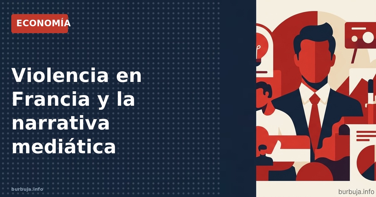 Analizamos la creciente violencia en Francia y el contraste entre la cobertura mediática oficial y las narrativas alternativa