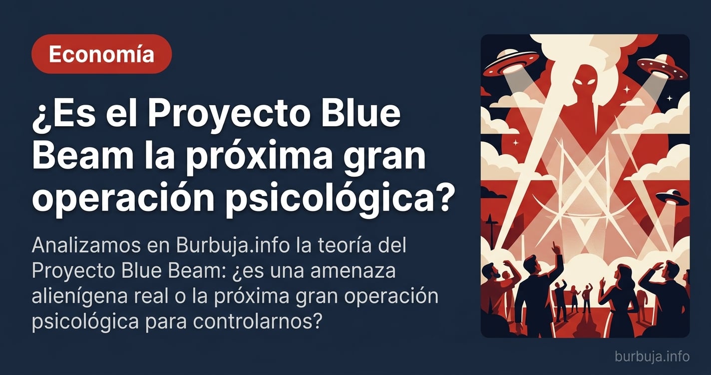 Analizamos en Burbuja.info la teoría del Proyecto Blue Beam: ¿es una amenaza alienígena real o la próxima gran operación psic