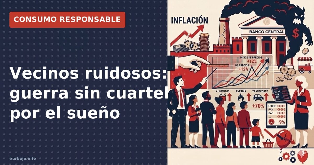 Vecinos ruidosos: guerra sin cuartel por el sueño