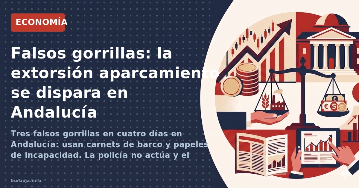 Tres falsos gorrillas en cuatro días, uno con carnet de barco y otro en silla de ruedas. Crece la extorsión en aparcamientos 