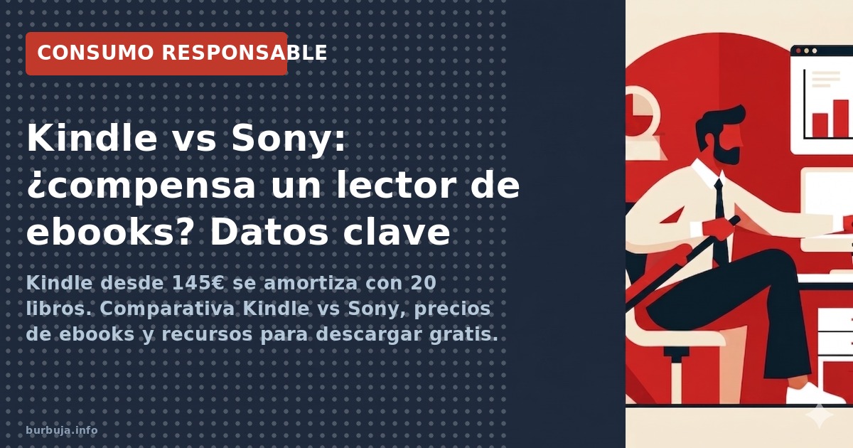Un Kindle se amortiza con 20 libros de saldo o 5 bestsellers. Análisis de costes, modelos y recursos para sacar partido al le