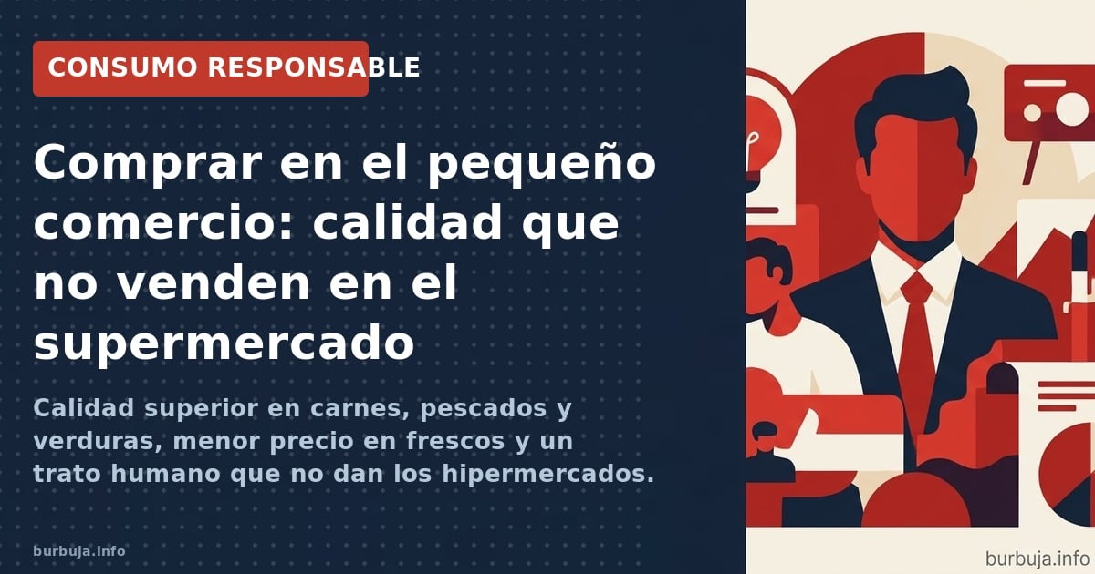 Calidad superior, precios ajustados y trato personal: los argumentos del pequeño comercio frente al supermercado, y la brecha