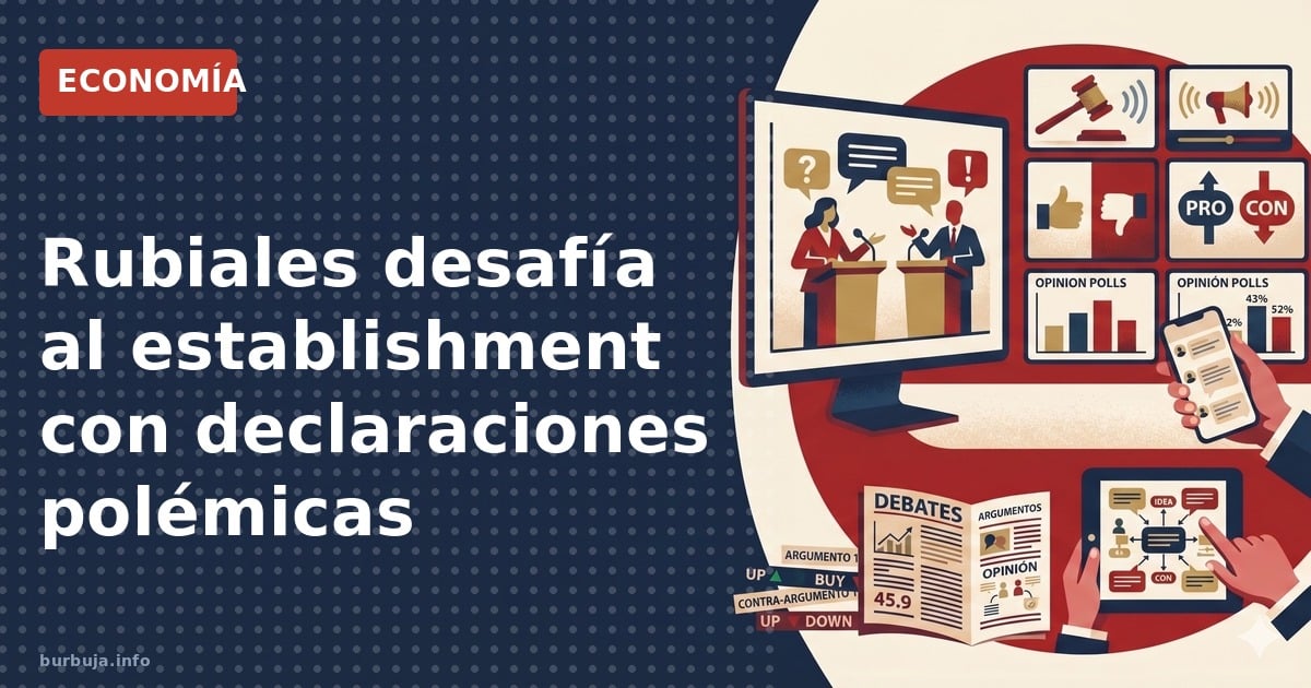 Analizamos la polarización del discurso de Rubiales y su impacto en el debate social y político actual