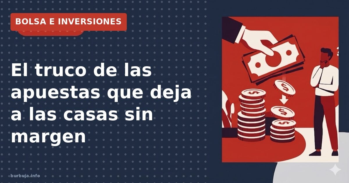 El truco de las apuestas que deja a las casas sin margen