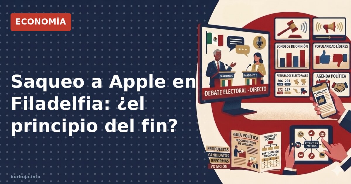 Saqueo a Apple en Filadelfia: ¿el principio del fin?