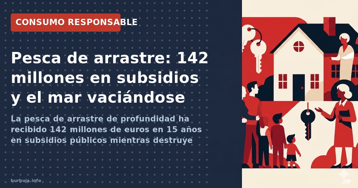 La pesca de arrastre recibe 142 millones en subvenciones públicas. Greenpeace lo denuncia en Vigo. ¿Solución? Consumidor o pr