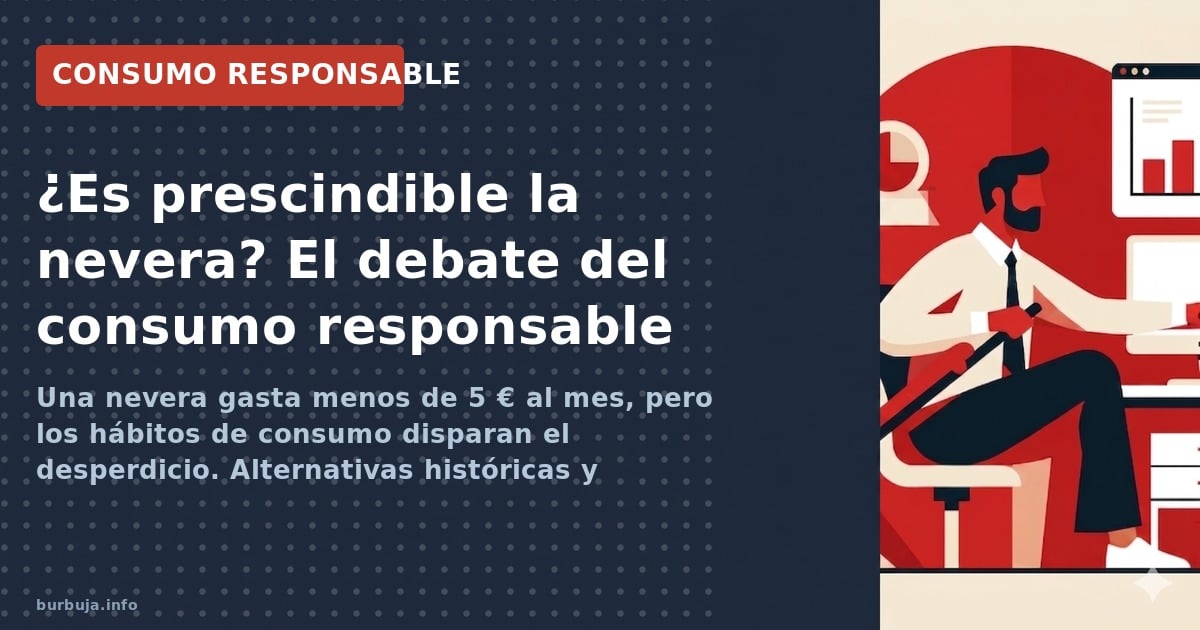 ¿Prescindir de la nevera? El lujo de la moderación