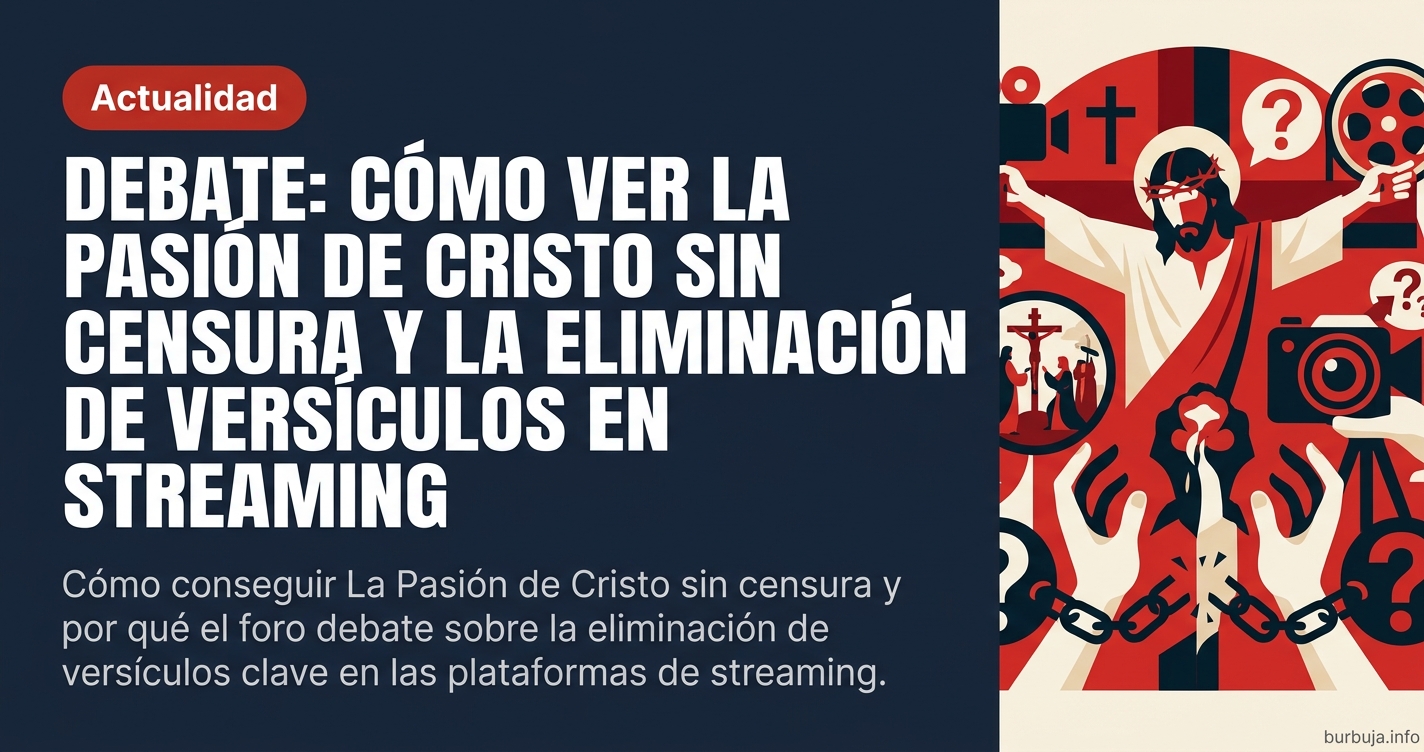 La Pasión de Cristo: censura y resurgir en 2026