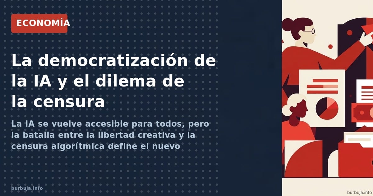 La democratización de la IA y el dilema de la censura