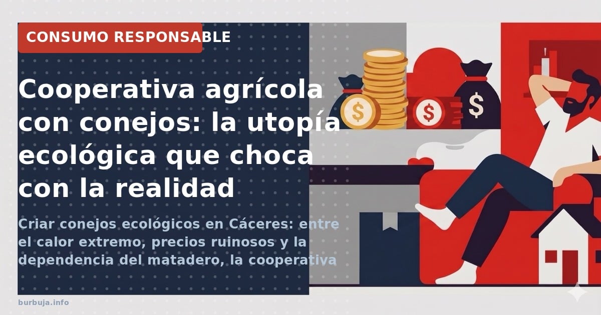 Conejos en Cáceres: la quimera de la cooperativa agrícola