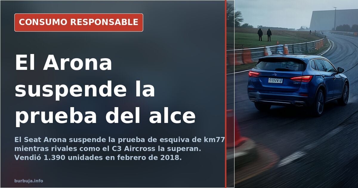 Seat Arona fails the moose test that rivals pass with ease