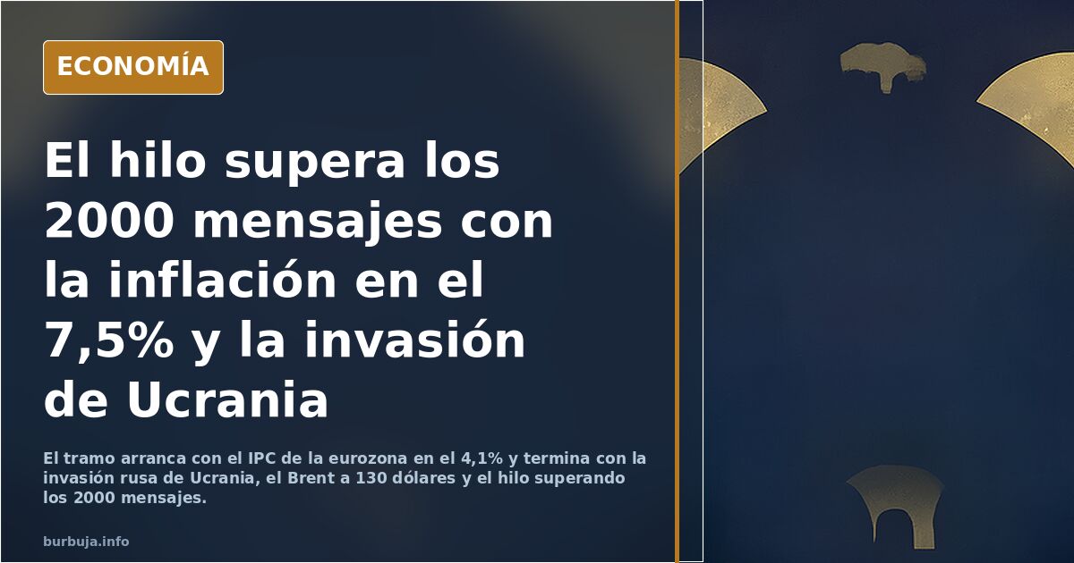 Esto va a explotar en cualquier momento. Estáis avisados.