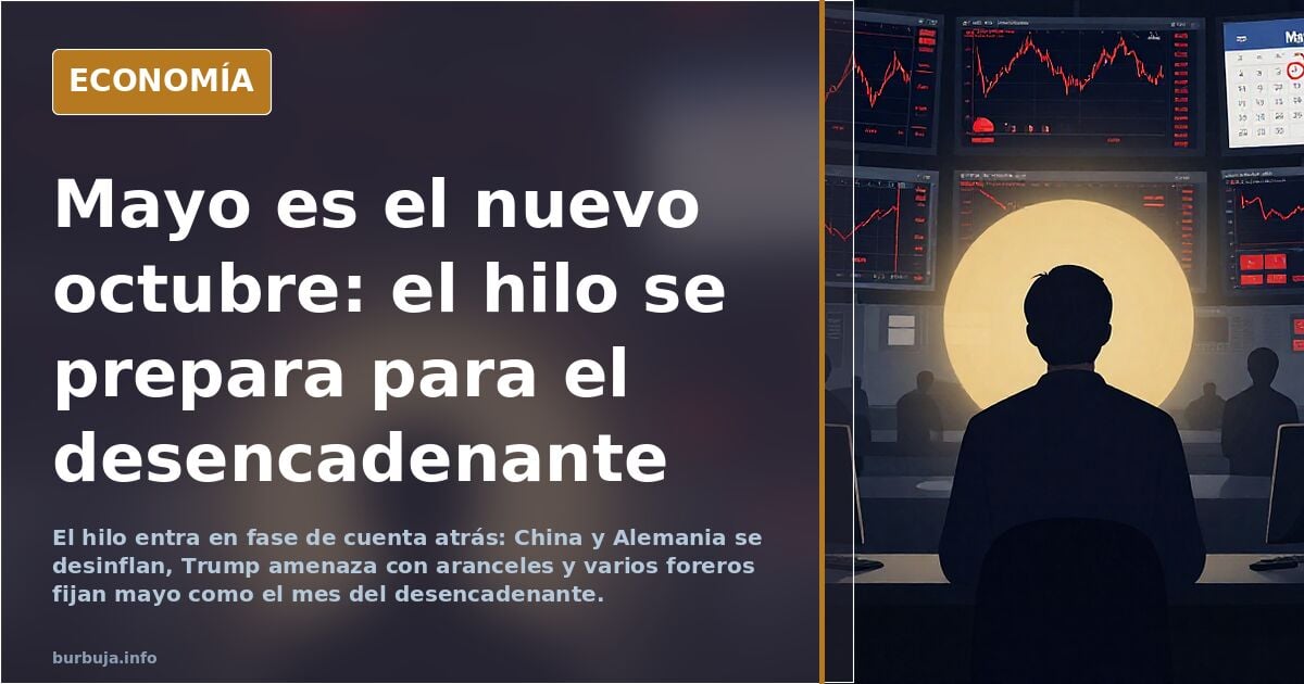 Esto va a explotar en cualquier momento. Estáis avisados.