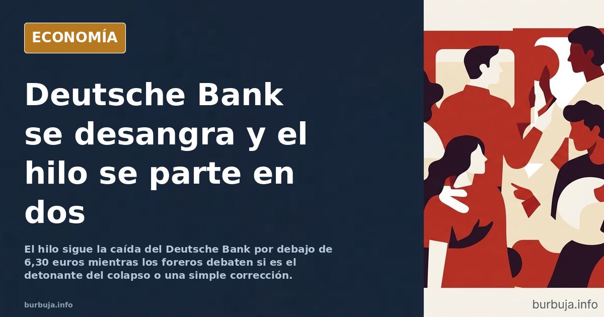 Esto va a explotar en cualquier momento. Estáis avisados.