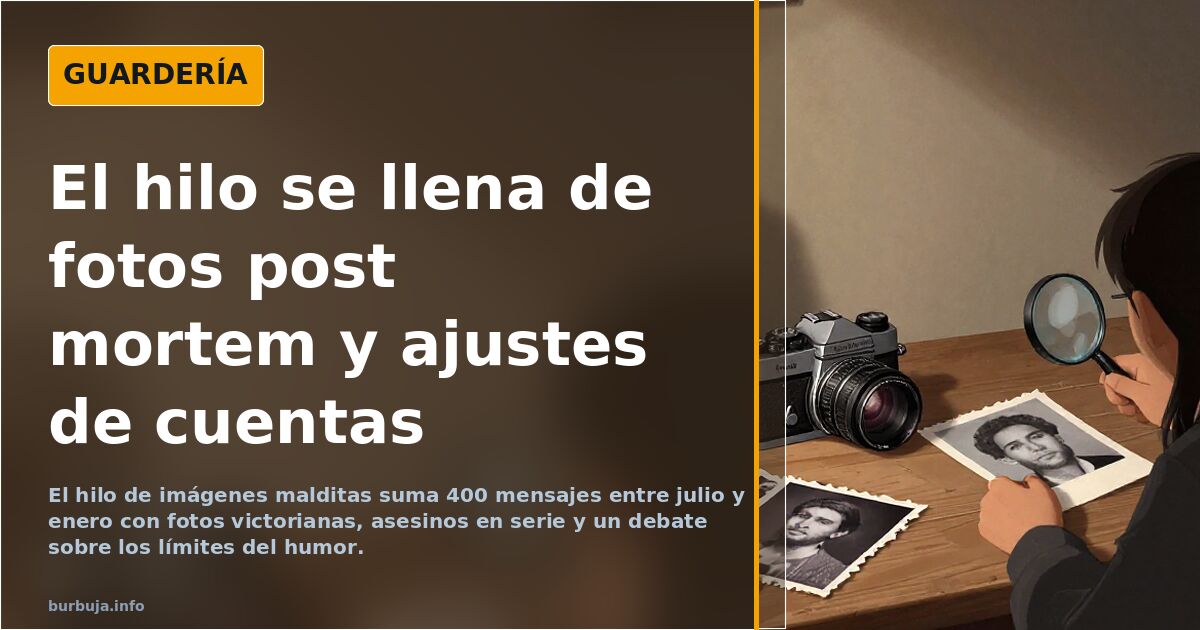 El hilo se llena de fotos post mortem y ajustes de cuentas