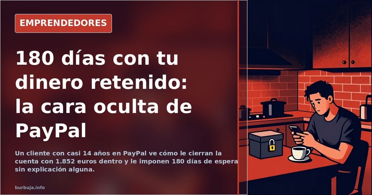 PayPal sperrt 1.852 Euro für 180 Tage ohne Begründung