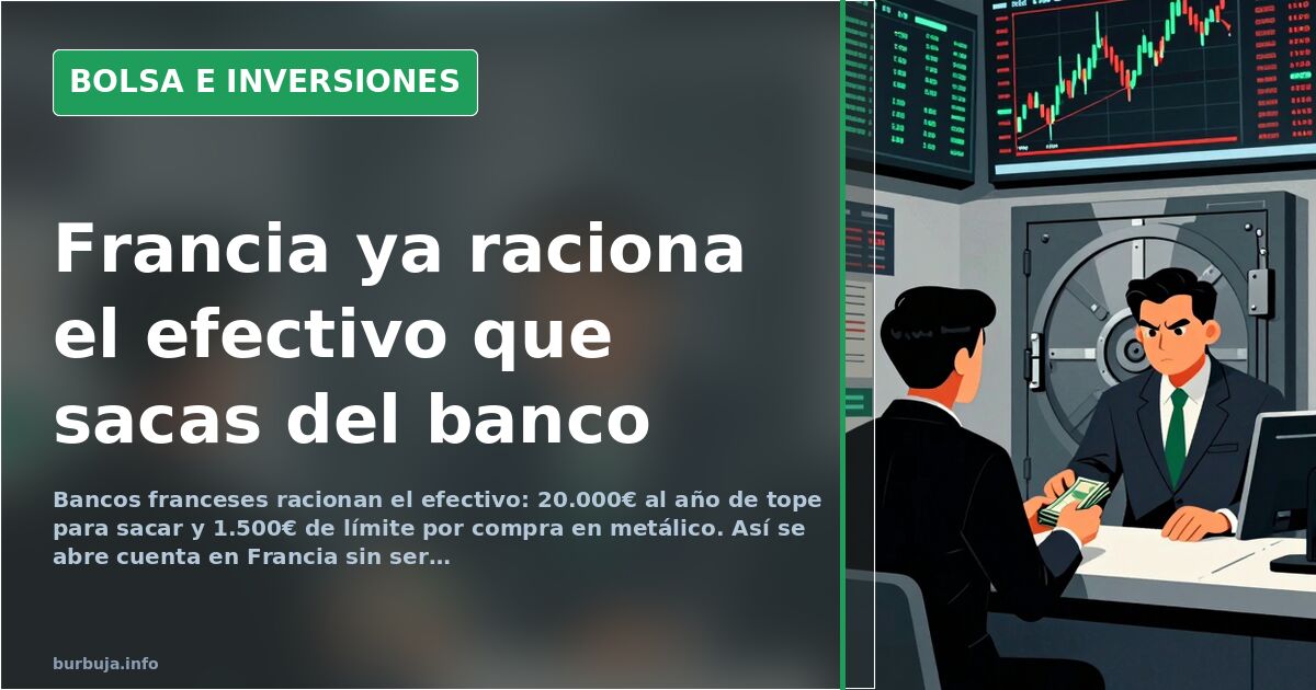 Abrir cuenta en Francia: 20.000€ al año y la vía La Caixa-SG