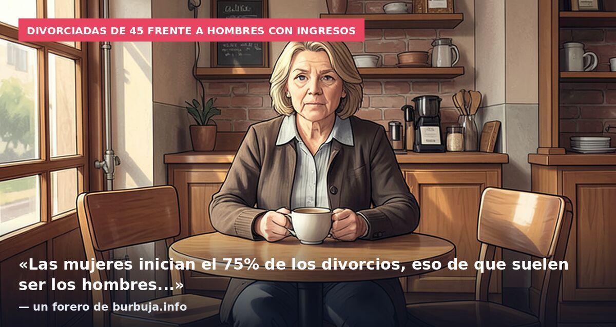 La enorme explosión de divorcios en España es porque les han hecho creer a las cuarentonas que tiene