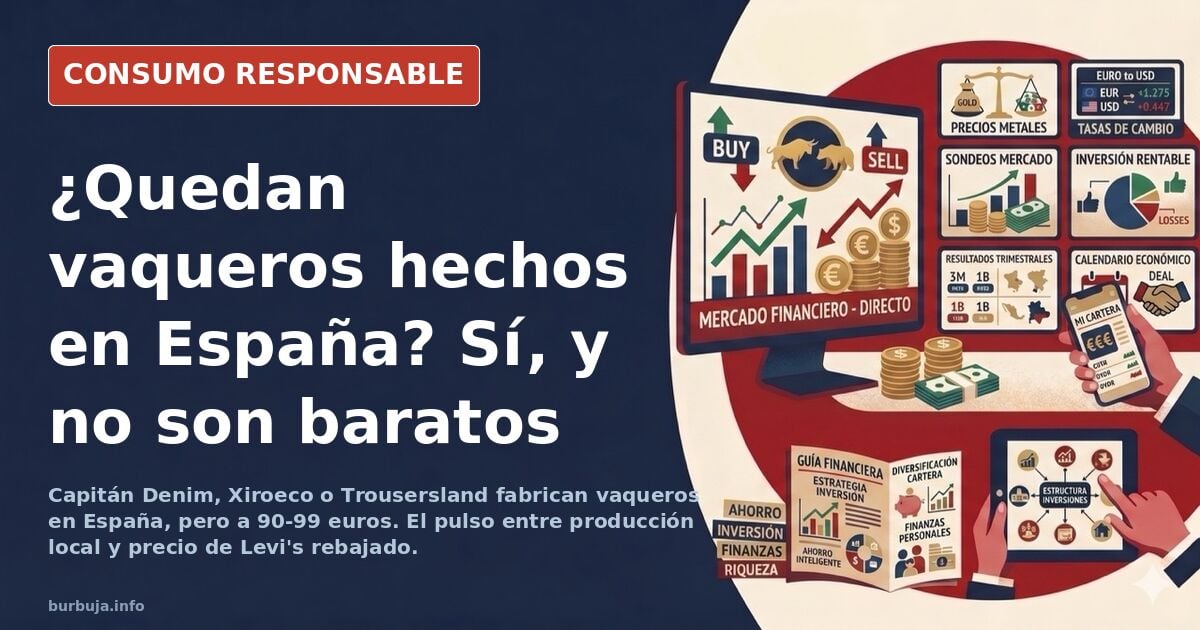 Jeans made in Spain: the brands that are still standing