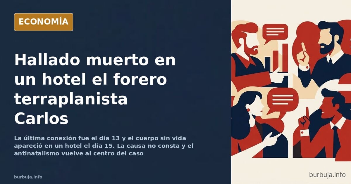 Habitación de hotel vacía al amanecer con una luna partida al fondo, ilustrando la muerte de Carlos y el debate sobre el suic