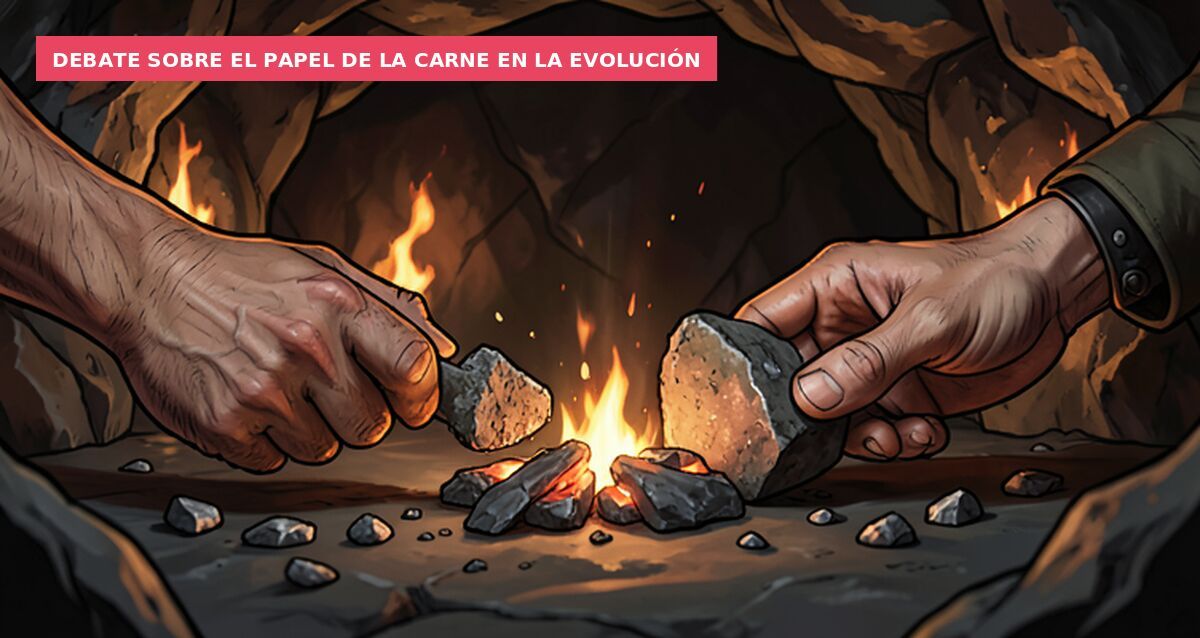 Debate sobre el papel de la carne en la evolución