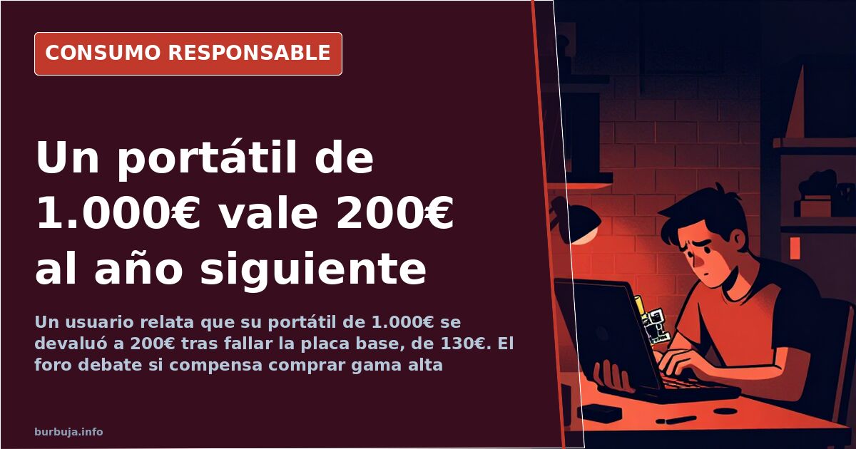 Portátil abierto sobre una mesa con la pantalla encendida y un destornillador junto al disco duro desmontado