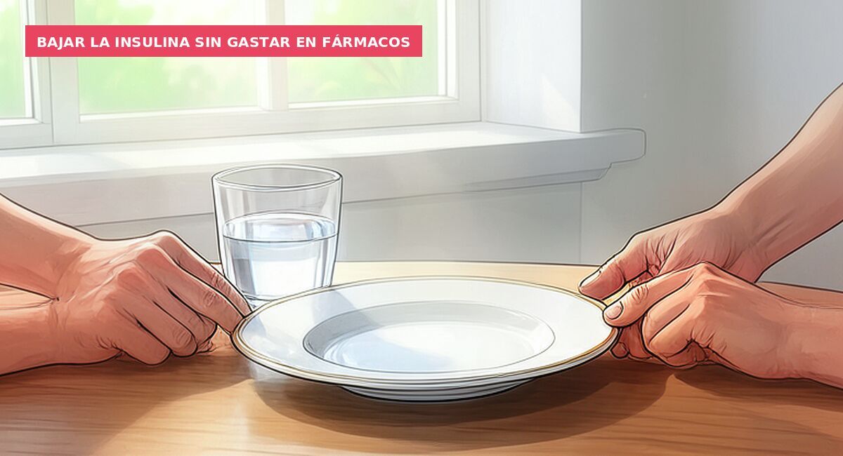 Bajar la insulina sin gastar en fármacos
