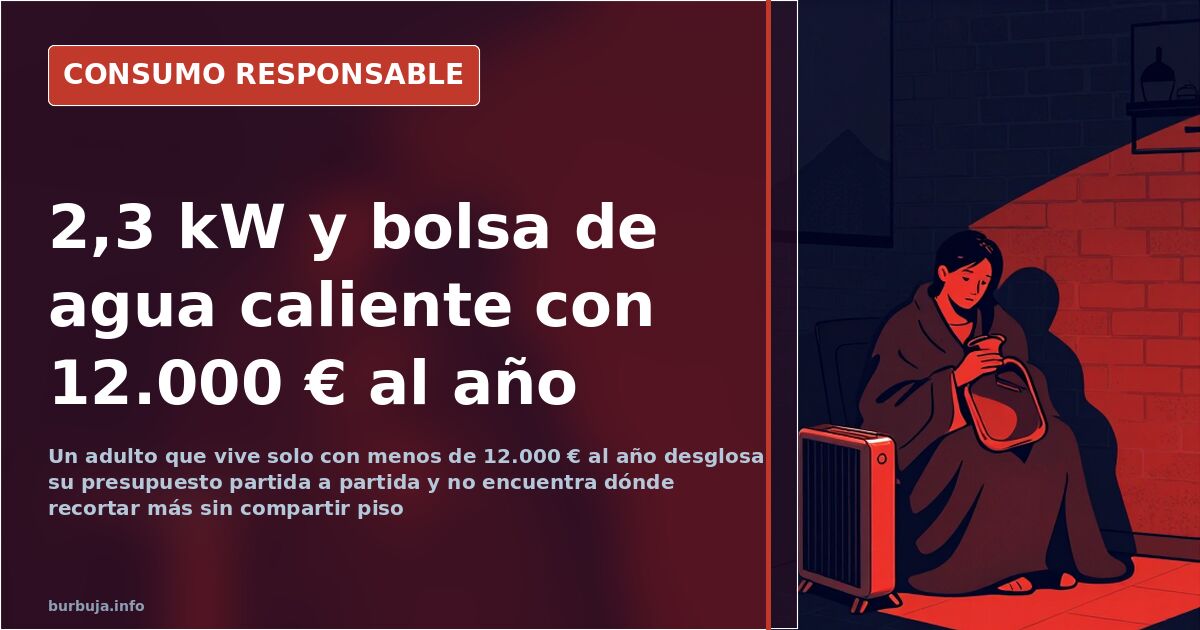 Hoja de cálculo con el presupuesto mensual desglosado por partidas de hogar, transporte y ocio sobre una mesa