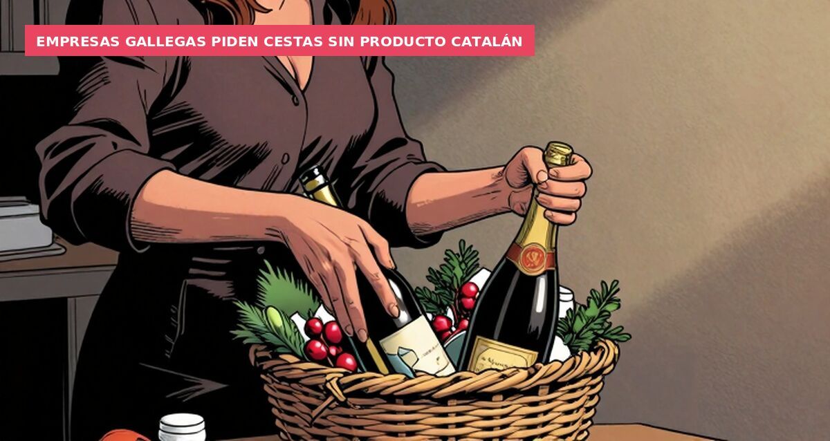 Empresas gallegas piden cestas sin producto catalán