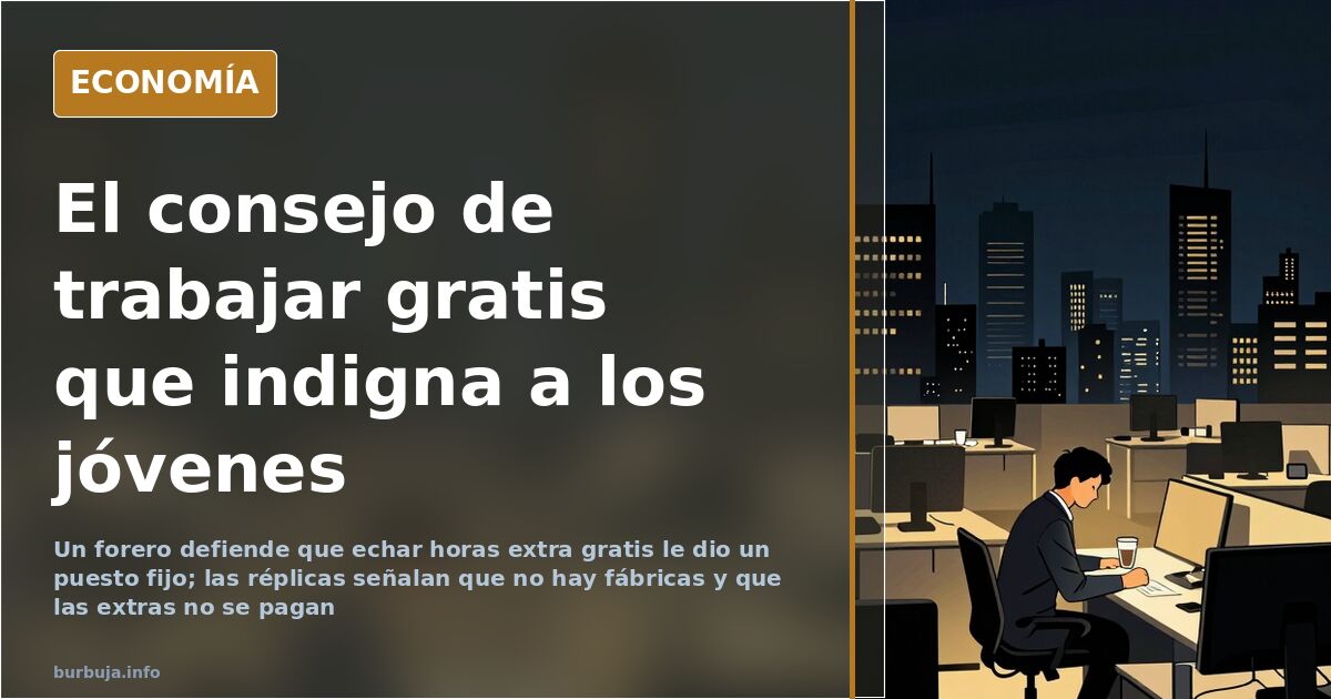 Trabajador veterano dejando un currículum en mano en la puerta de una fábrica, escena que ilustra el consejo laboral a los jó