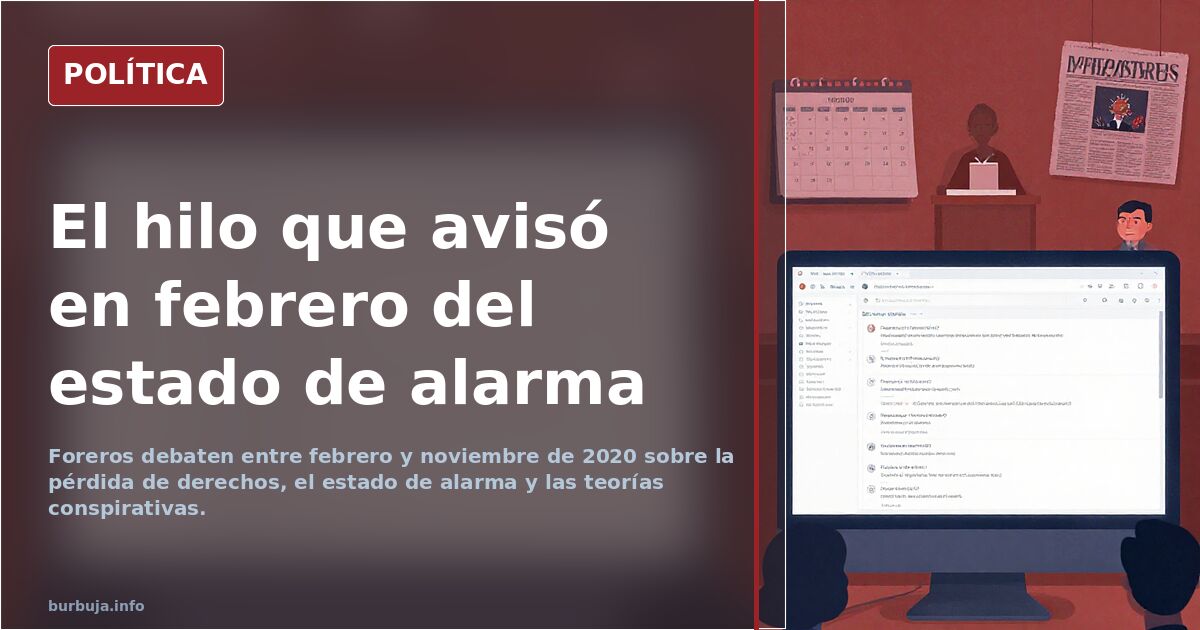 ¿Estáis ya preparados para la supresión total de los derechos fundamentales?